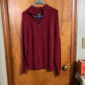 Route 66 Burgundy Knit Sweater